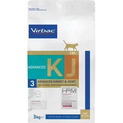 Virbac Veterinary HPM Cat Advanced Kidney & Joint Support KJ3 3 kg