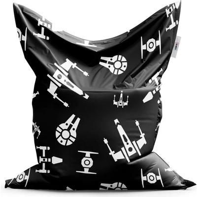 Sablio sedací vak Star Wars Vesmírné lodě Pattern 150x100 cm