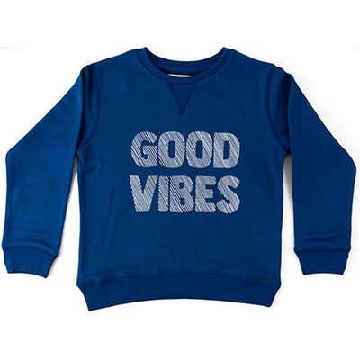 Minoti Minoti Mikina chlapecká KB FLEECE CREW 9 modrá