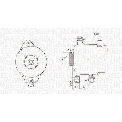 MAGNETI MARELLI Generátor 063731595010