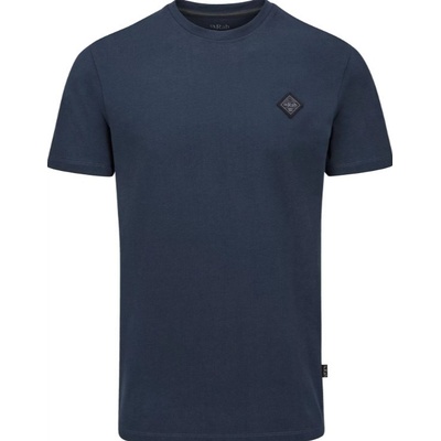 RAB Basecamp Logo Badge Tee pánské triko s kr. rukávem Tempest Blue
