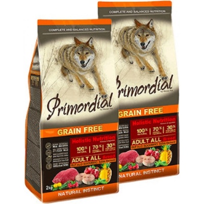 Primordial Adult Grain Free Buffalo & Mackerel 2 x 12 kg