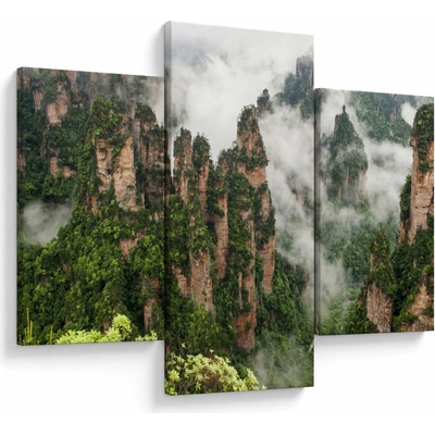 Obraz - National Park Zhangjiajie, Čína, trojdielne 90x60 cm