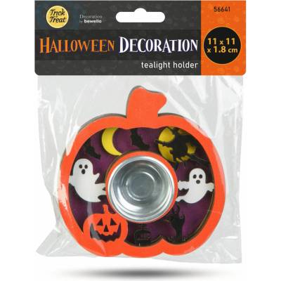 X-Tech Halloweenska dekorácia držiak na čajovú sviečku