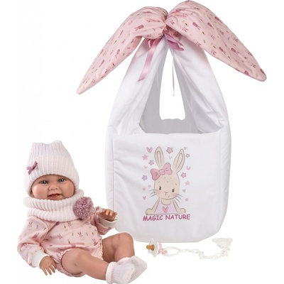 Llorens 73902 New Born dievčatko reálna s celovinylovým telom 40 cm