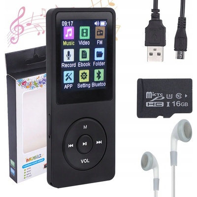 Bedee MP3 16GB černý – Hledejceny.cz