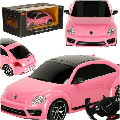 Rastar Auto na dálkové ovládání Volkswagen Beetle RTR růžové 1:14