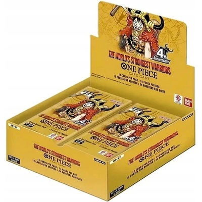 Bandai One Piece TCG The World's Strongest Warriors Booster Box – Hledejceny.cz