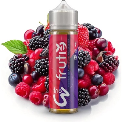 Frutie Trio Shake and Vape Směs lesních plodů 10 ml
