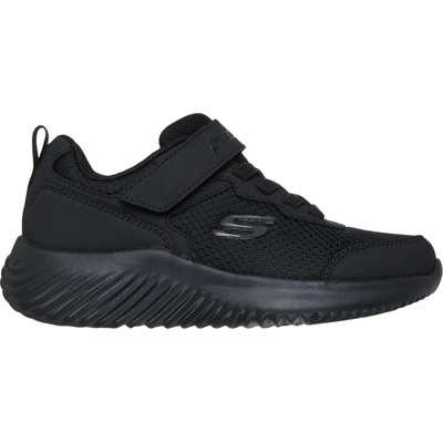 Skechers detská voľnočasová obuv Bounder Techrox čierna tmavo sivá