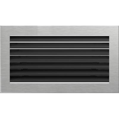 Kratki Mriežka FRESH 170 x 300 mm nerezová