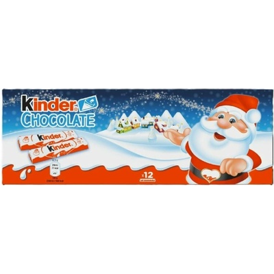 Kinder vánoční čokoláda 150g (12ks)