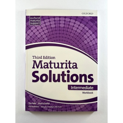 Maturita Solutions 3rd Edition Intermediate Workbook Czech Edition
