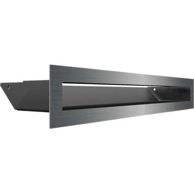 Kratki Mriežka LUFT 60 x 400 mm nerezová 45S SF - plytká