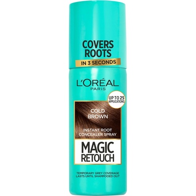 L'Oréal Magic Retouch sprej pro okamžité zakrytí odrostů HSC 7 Chatain Froid