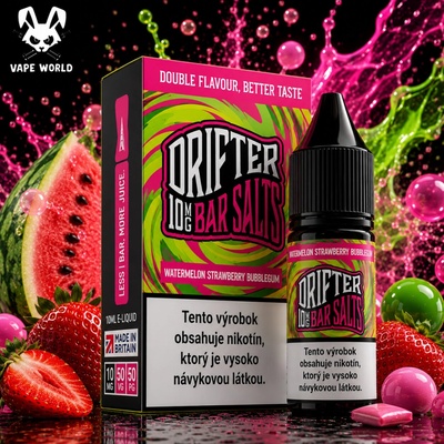 Juice Sauz Drifter Bar Watermelon Strawberry Bubblegum 10 ml 10 mg