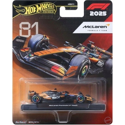 Mattel Hot Wheels premium formula 1 Mclaren-Oscar Piastri 81 JKD81 TV