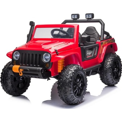 Mamido Elektrické autíčko jeep 4Speed 4x45W červená