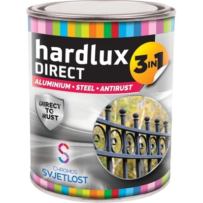 Hardlux Direct 3v1 Antikorózna farba na kov 0,2 l ral9005 čierna