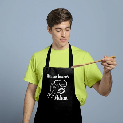 Sablio Grilovací zástěra se jménem Hlavní kuchař