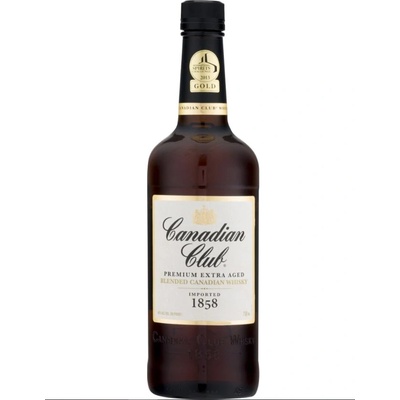 Canadian Club Blended Canadian Whisky 40% 0,7 l (holá láhev)