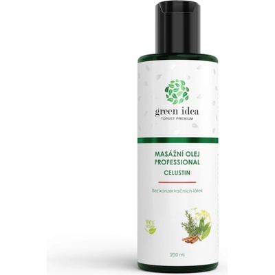 Green idea Celustin masážní mléko na celulitidu 200 ml