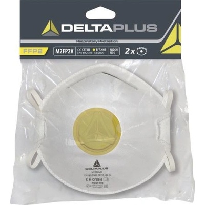 Delta Plus M2FP2V Respirátory FFP2 2 ks Bílá