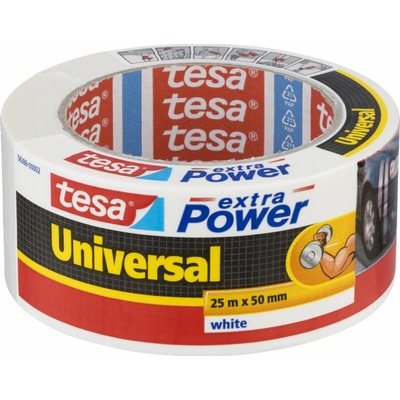 Tesa Extra Power Duct Tape 25 m x 50 mm bílá 56388