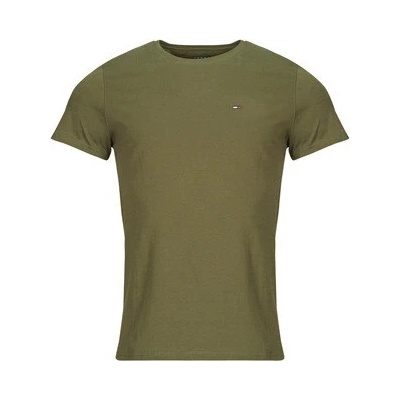 Tommy Jeans Trička s krátkým rukávem TJM LIM JERSEY TEE EXT Khaki