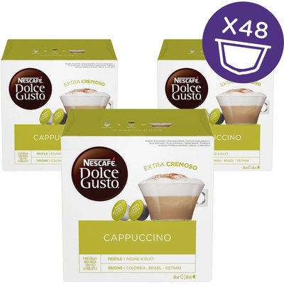 Nescafé Dolce Gusto Cappuccino 48 ks – Hledejceny.cz