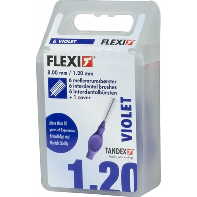 Tandex Flexi mezizubní kartáčky 1,2 mm 6 ks – Hledejceny.cz