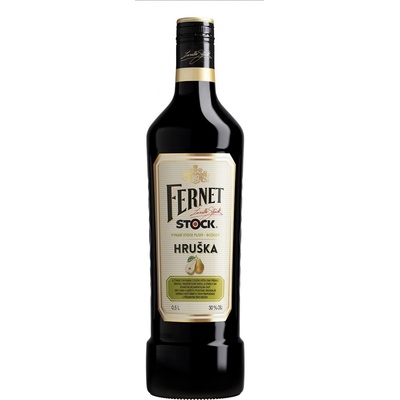Fernet Stock hruška 30% 0,5 l (holá láhev) – Hledejceny.cz