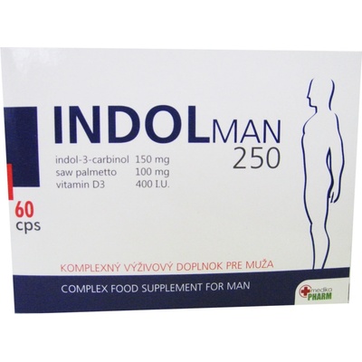 Medikapharm Indol Man 250 60 kapsúl