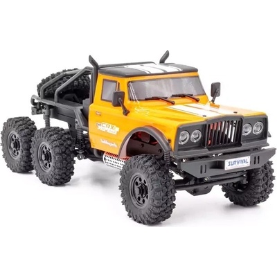 HOBBYTECH CRX18 Truck Trail 6wd krátká verze oranžová 1.CRX18-6WD-FC-OR 1:18
