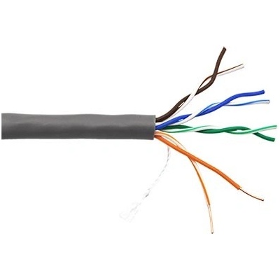 Uniview CAB-LC2100A-E2-ECA-IN UTP kat. 5e kulatý, Eca, OFC, 305m, šedý