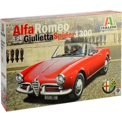 Corfix Model Kit auto 3653 ALFA ROMEO GIULIETTA SPIDER 1300 1:24