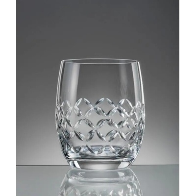 Crystalex Sklenice na nealko whisky a rum Club Cross leštěný 2 x 300 ml