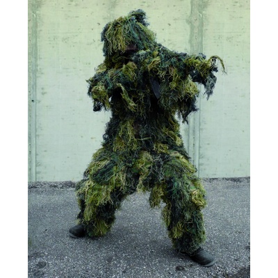Mil-tec maskovací Ghillie Suit 4 ks woodland – Hledejceny.cz