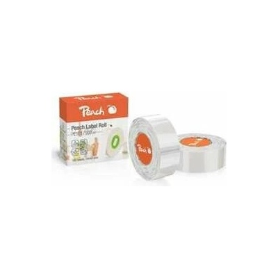 PEACH PE101 štítky 14x40 mm 180 ks termální syntetický papír transparentní PE102