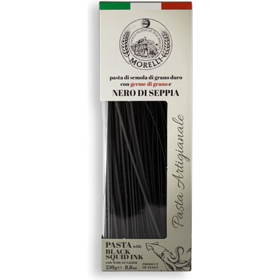 Little Sicily Linguine s pšeničnými klíčky sépiový inkoust z chobotnice 250 g – Hledejceny.cz