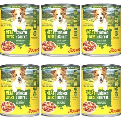 Josera Meat Lovers Menu Chicken and Carrot 6 x 800 g