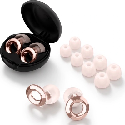 RAVE Earplugs špunty do uší na párty a festivaly 23db Růžová