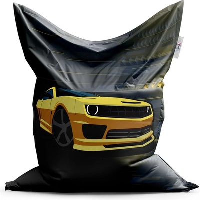 Sablio Sedací vak Chevrolet Camaro Pruhy 150x100 cm