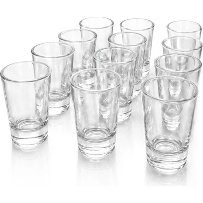 Gastrokuchyne Bazár sklenené poháre na likér/destilát 12 x 30 ml