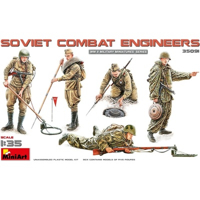 MiniArt Soviet Combat Engineers 5 figurek 1:35