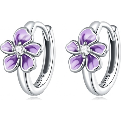 Olivie stříbrné fialový květ 7007 – Hledejceny.cz