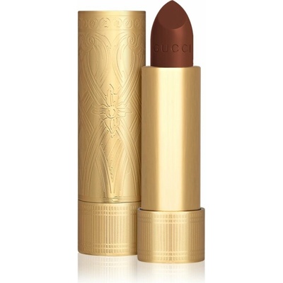 Gucci Gucci Beauty rouge à Lèvres Satin Lipsticks aténová rtěnka 123 Auroral Amber 3,5 g