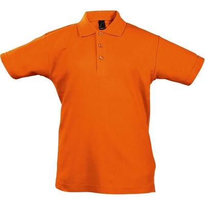 Sol's detská polokošeľa Summer Oranžová
