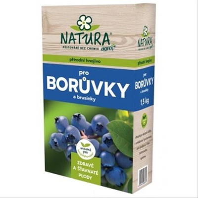 AGRO CS NATURA Přírodní hnojivo pro borůvky a brusinky 1,5 kg – Hledejceny.cz