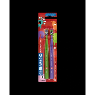 Curaprox Kids Little Bacterias Ultra Soft 2 ks
